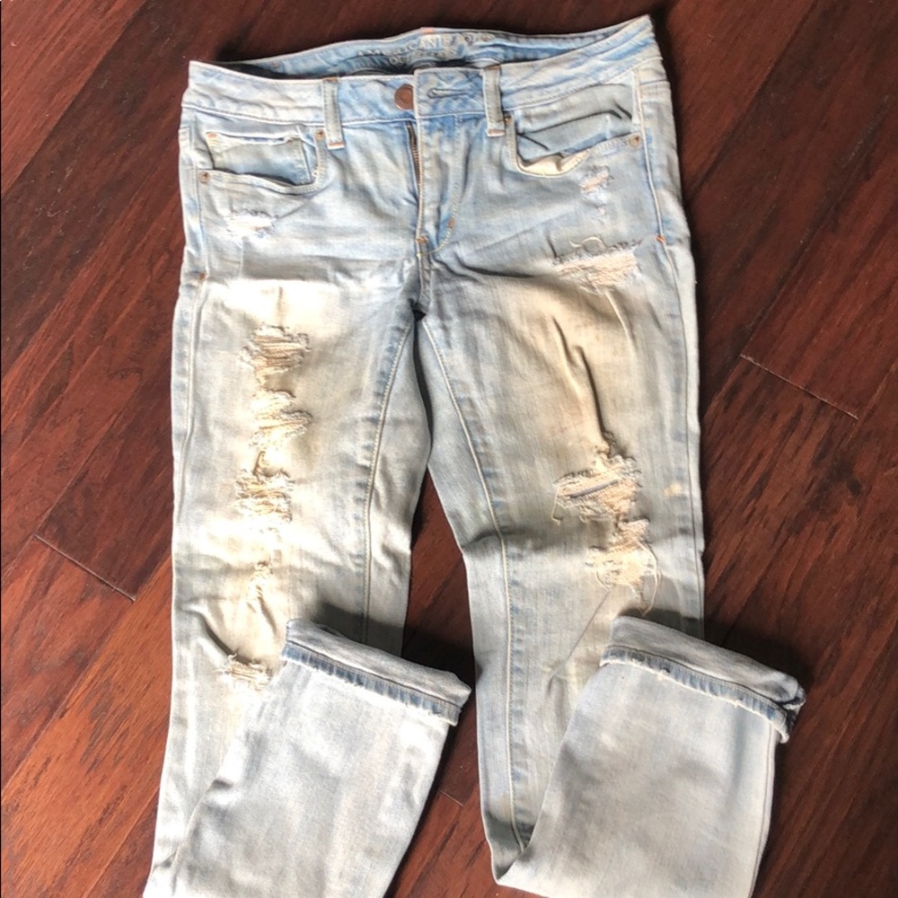 Boyfriend jeans runs big